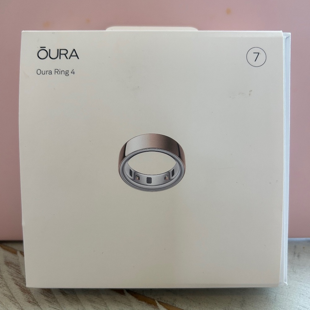 Oura Ring Gen 4 Size 7 Rose Gold
